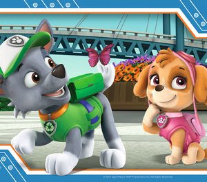 Puzzel 4-in-1 (12/16/20/24stuks) Paw Patrol