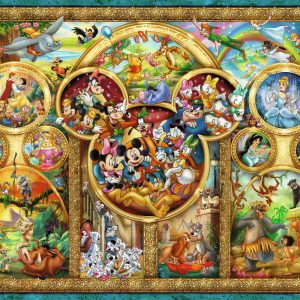 Puzzel (500stuks) – Disney – Famous Disney characters