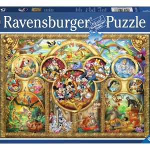 Puzzel (500stuks) – Disney – Famous Disney characters