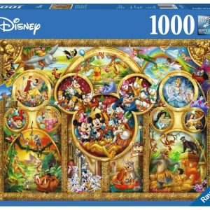 Puzzel (1000stuks) – Disney – Mooiste Disney thema’s