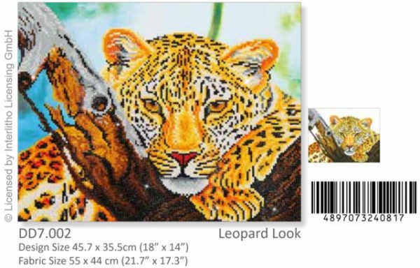Diamond Dotz - Leopard Look 46x36cm