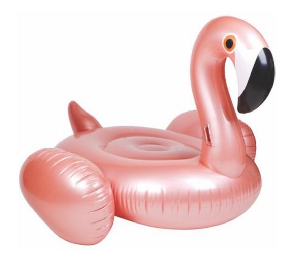 Flamingo Rose Gold Didak - 140x130x120cm - Afbeelding 2