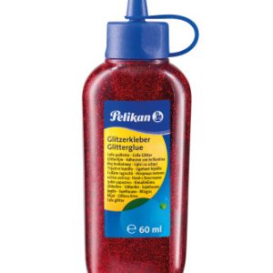 Glitterlijm GLG 60ml – rood