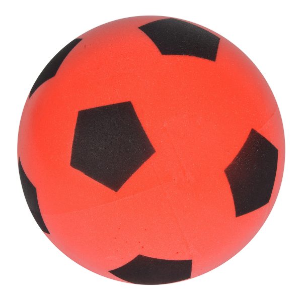 Sportline Softball (foam) 20cm - rood OF geel OF blauw : 1 exemplaar - Afbeelding 2