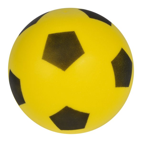 Sportline Softball (foam) 20cm - rood OF geel OF blauw : 1 exemplaar - Afbeelding 3