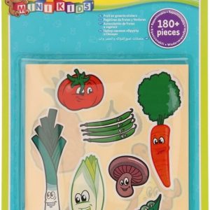 Mini Kids – Jumbo Stickers Groente & Fruit