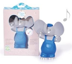 Meiya & Alvin – Olifant Elvin squeaker 16cm in vensterdoos