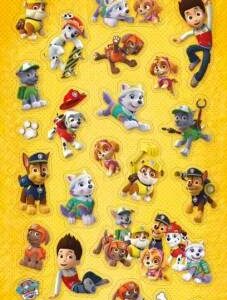 Paw Patrol – Stickerset met 26 stickers