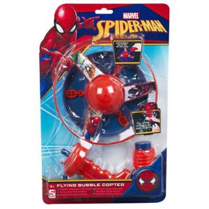Spiderman – Vliegende bellenblaas helikopter