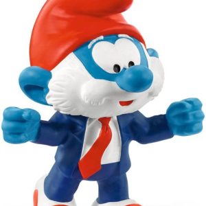 Schleich De Smurfen – Grote Smurf voetbaltrainer