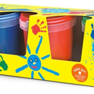 SES Creative – Vingerverf 4 kleuren x  145ml