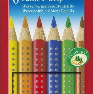 Kleurpotloden Faber Castell Jumbo Grip – 6stuks