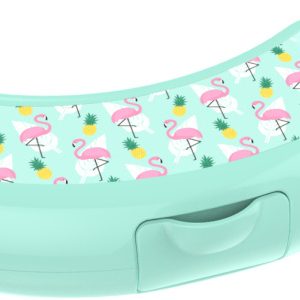 Lunch Buddies – Bananendoos FLAMINGO 230x85x50mm