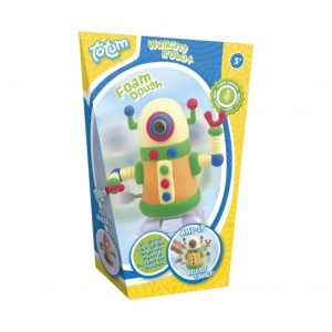 Foam Dough Walking Robot – geel/multi
