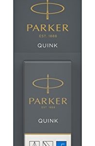 Parker QUINK afwasbaar Inktpatronen (2x5stuks) – blauw