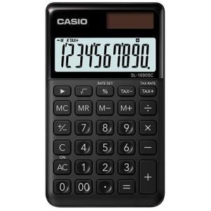 Zakrekenmachine Casio – zwart