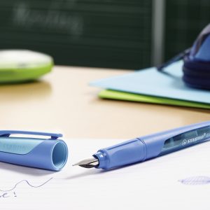 Vulpen – STABILO EASYbuddy – Medium vulpen met uitwisbare blauwe inkt – don