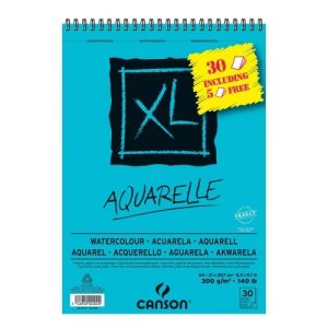 Canson XL Aquarel A4 (210x297mm) 300gr/30vel