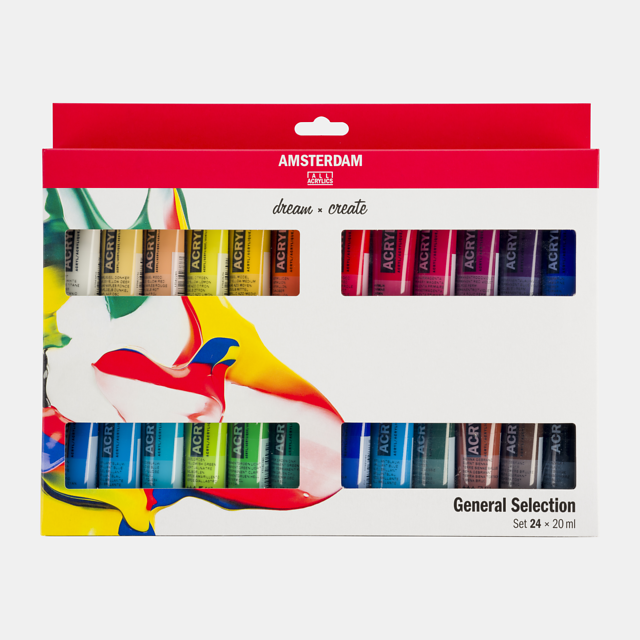 Acrylverf Amsterdam tube 20ml – 24stuks