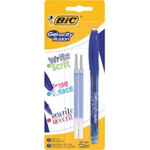 BIC Roller Gel-ocity Illusion + 2 vullingen – blauw