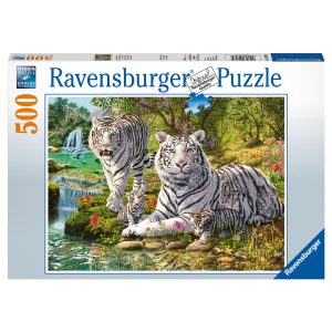 Puzzel (500stuks) – Witte roofkatten