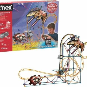 K’NEX Building Set “Space Invasion Roller Coaster” – 438stuks