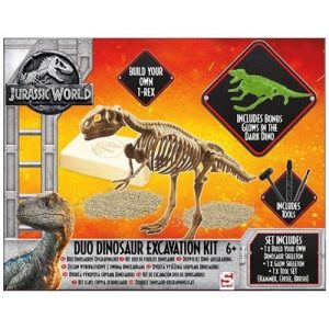 Jurassic World – Duo Dinosaurus opgravingskit