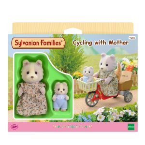 Sylvanian Families fietsen met mama