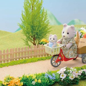 Sylvanian Families fietsen met mama