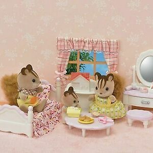 Sylvanian Families – Slaapkamer & kaptafelset