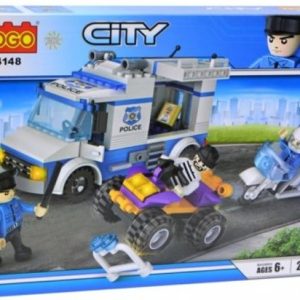 Cogo Blocks CITY – Politie 290stuks