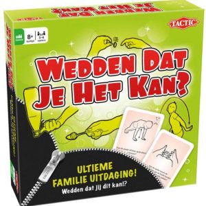 Wedden dat je het kan?