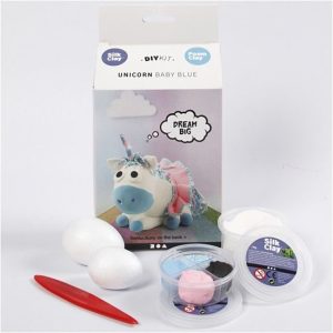 Silk Clay Funny Friends – Unicorn Baby Blue