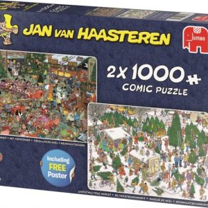 Jan van Haasteren – Kerstcadeautjes (2x1000stuks)