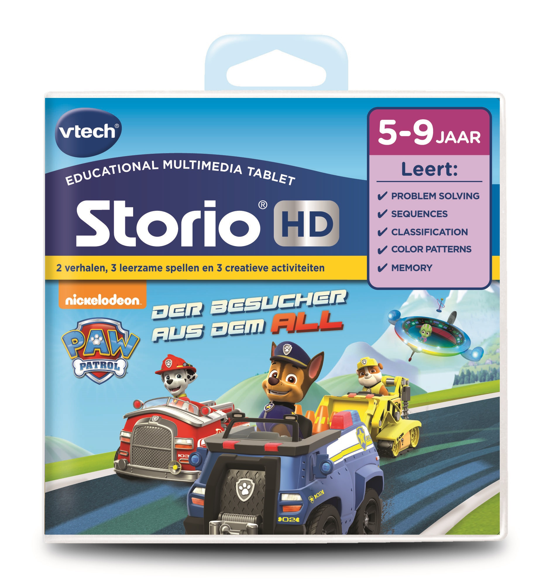 Storio Max XL 2.0 7" NL Blauw incl. spel Paw Patrol - Afbeelding 2