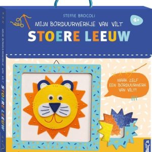 Mijn borduurwerkje – Stoere leeuw