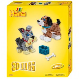 Hama Medium Gift Box – 3D Honden 2500stuks