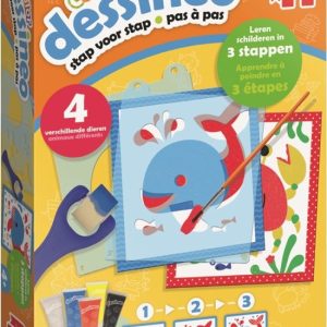 Dessineo Schilderen met sjablonen – Dieren