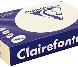 Clairefontaine gekleurd papier Trophée A4 160gr/250vel – ivoor