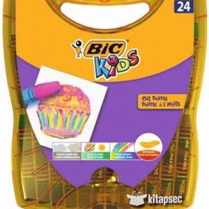 BIC Kids Waskrijt Oliepastels – 24stuks