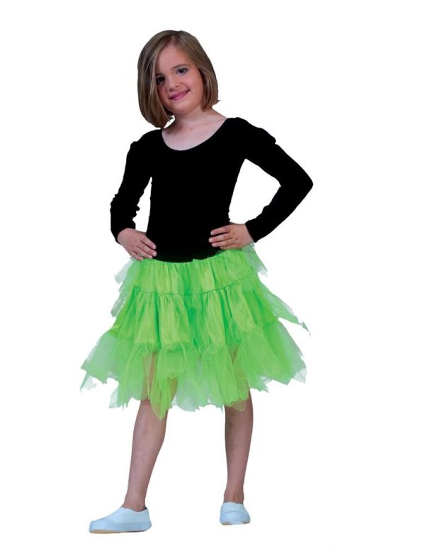 Petticoat - Fluo Groen (onesize)