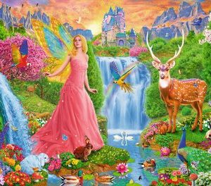 Puzzel (XXL) 200stuks – Magisch landschap