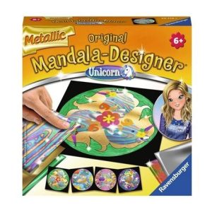 Mandala Designer – Metallic Unicorn (mini)