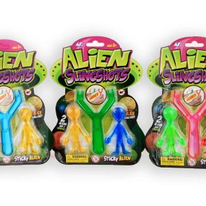 Slingshot sticky aliën  : 1 exemplaar (assortiment)