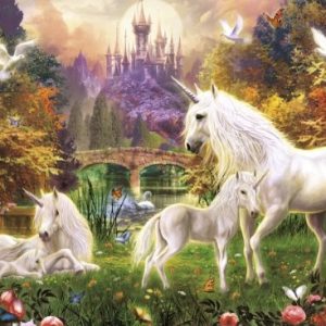 Puzzel (500stuks) – Betoverende Eenhoorns