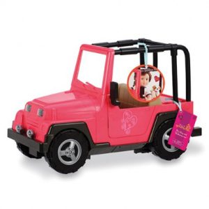 Our Generation – Jeep 4×4 (roze/zwart)