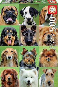 puzzel 500st hondencollage
