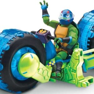 Rise of The Teenage Mutant Ninja Turtles – Deluxe voertuig + figuur