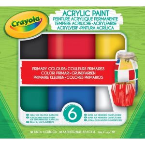 Acryl verf Primaire tinten – 6stuks