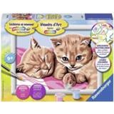 Schilderen op nummer – Knuffelvriendjes